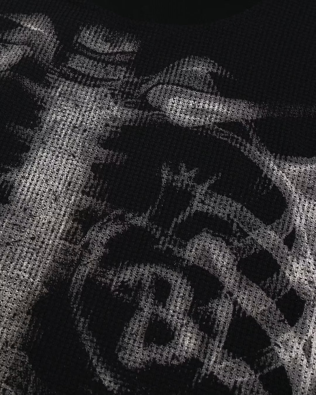 "VESSEL" Waffle Longsleeve