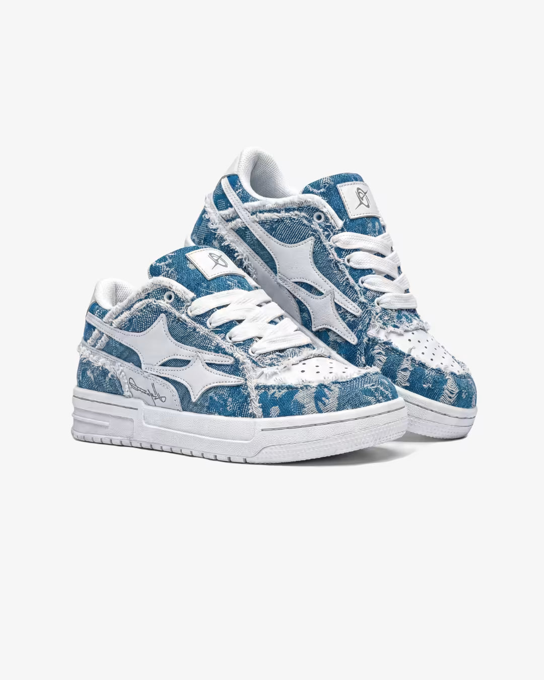 "AIRLINE" Sky Blue Sneakers