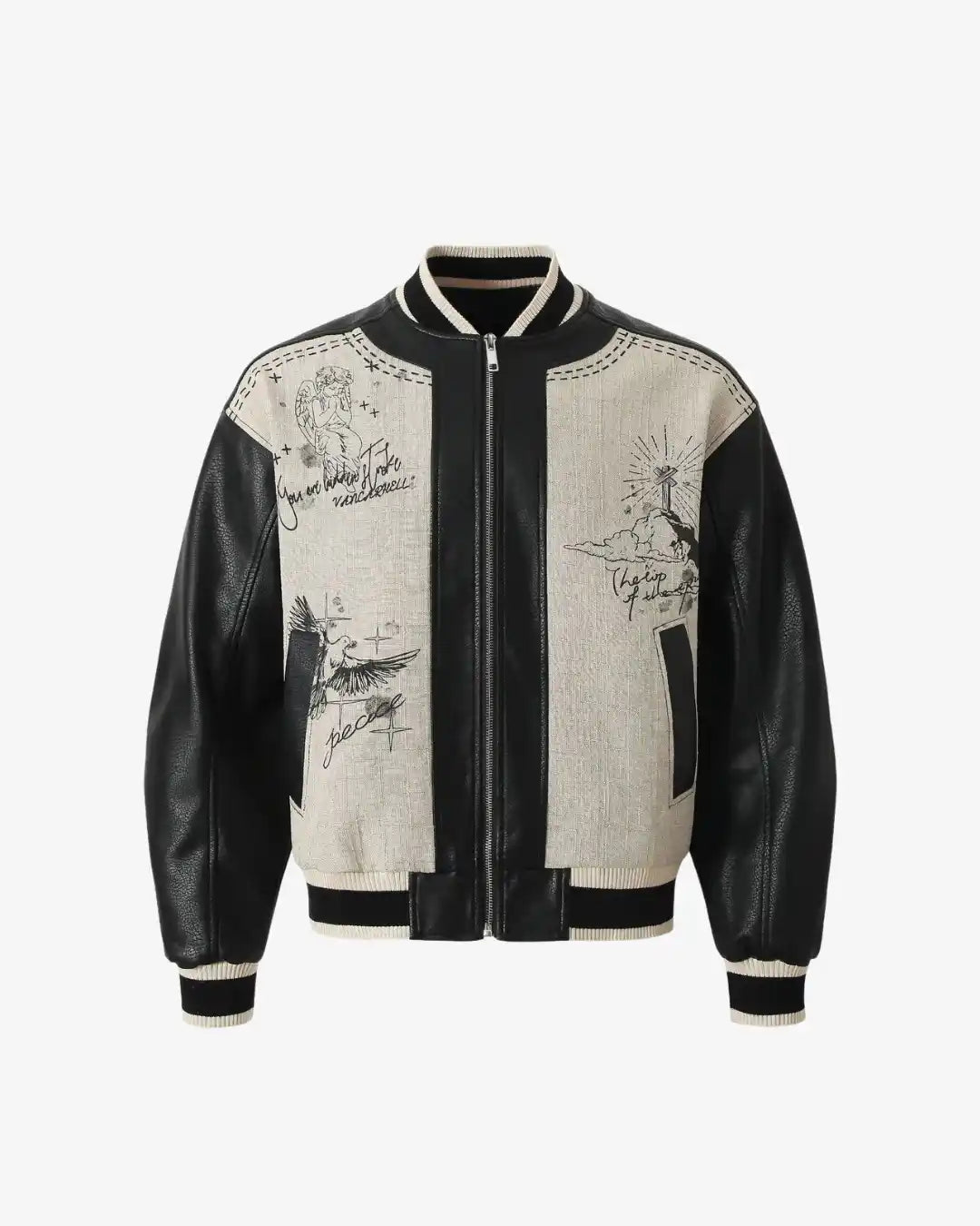 "MOMENT" Leather Jacket