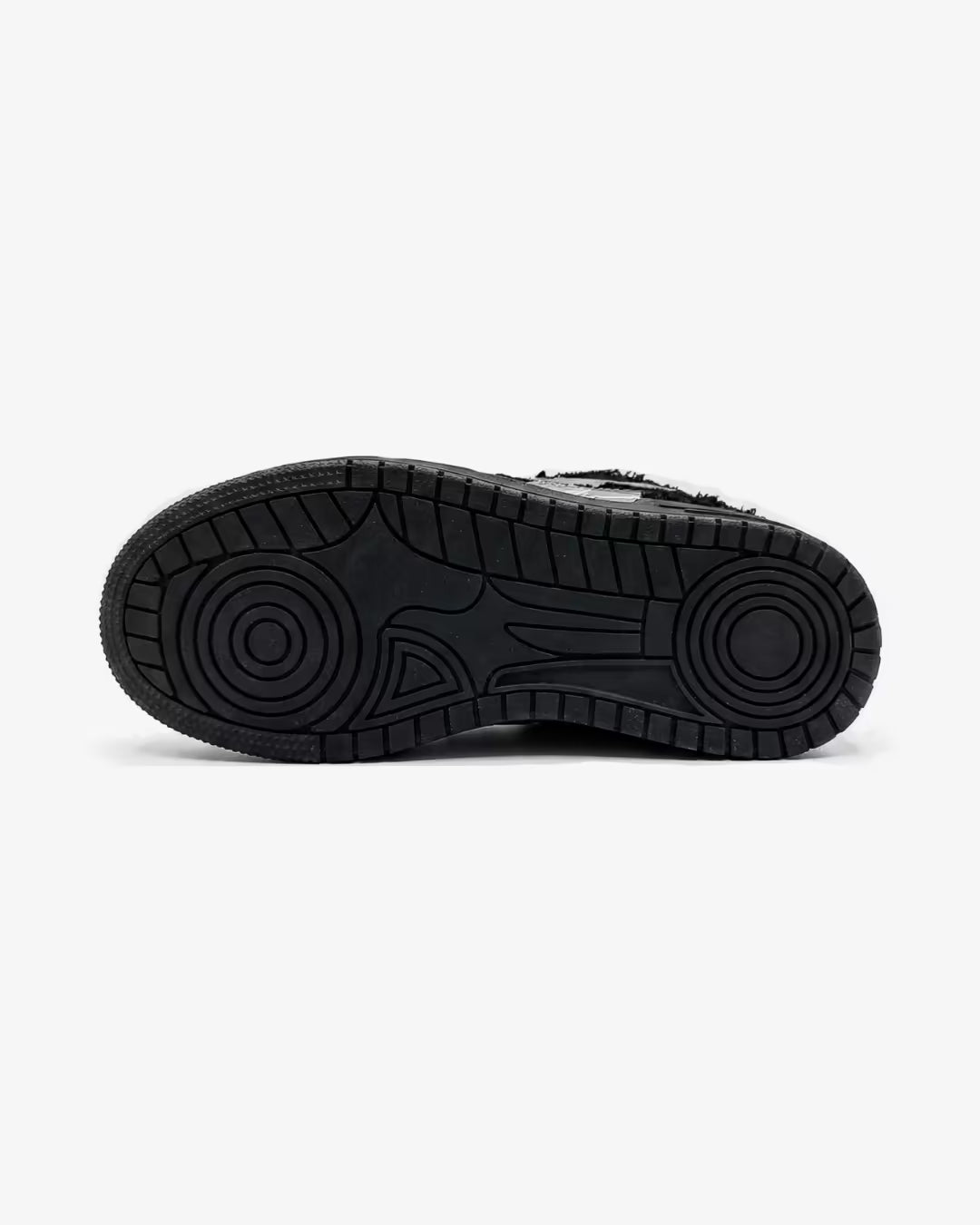 "AIRLINE" Carbon Black Sneakers
