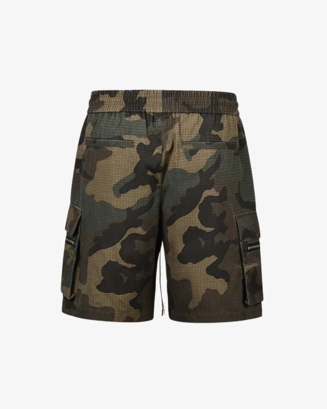 "MILITARY" Camo Shorts