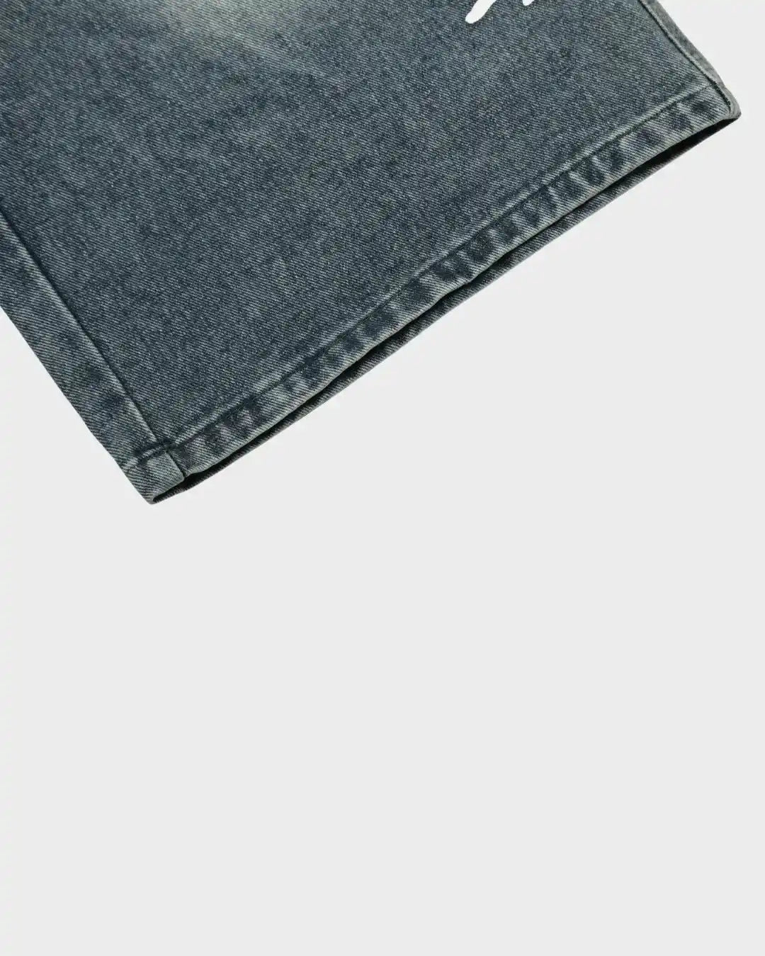 "UPSHINE" Graphic Jorts