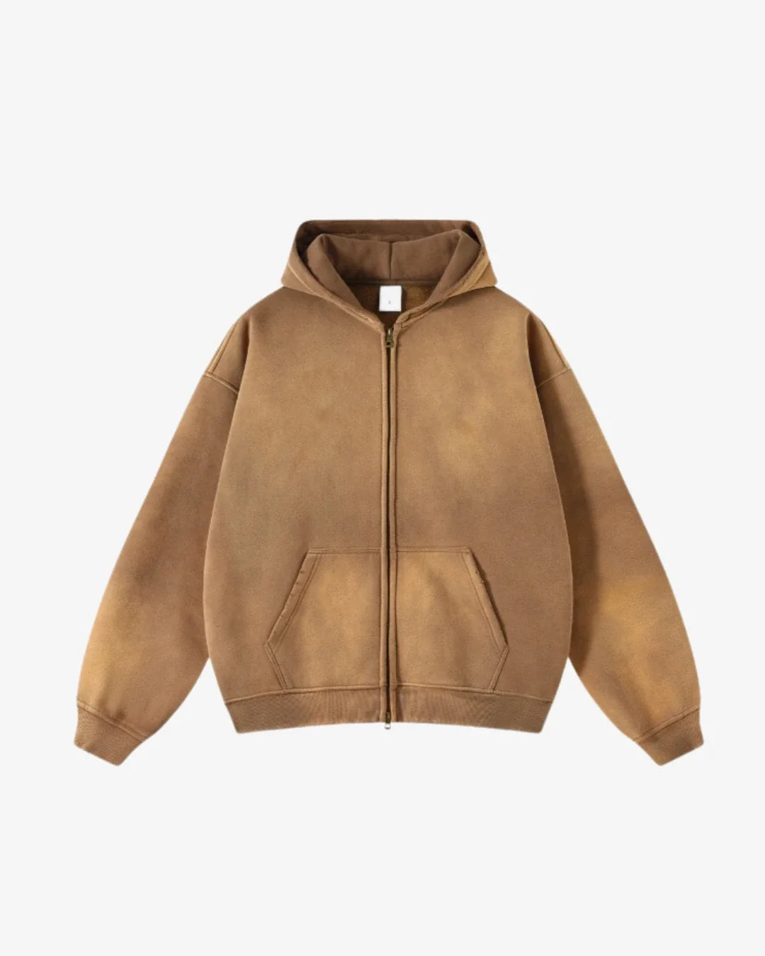 "MONDIAL" Washed Zip-Up