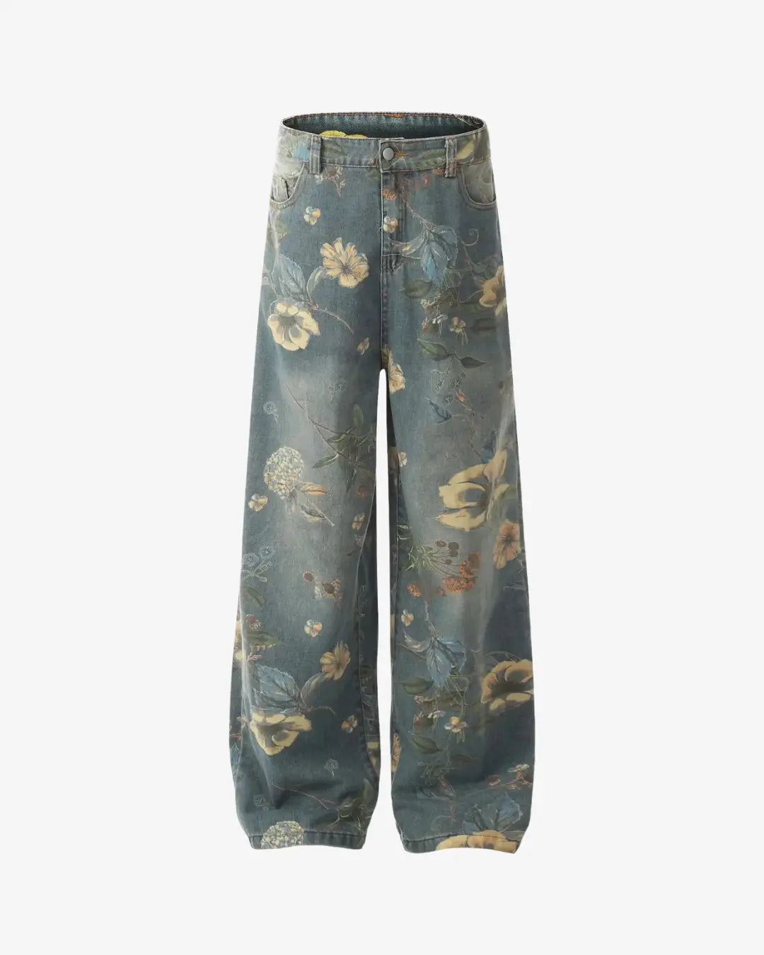 "FLORAL" Graphic Trousers