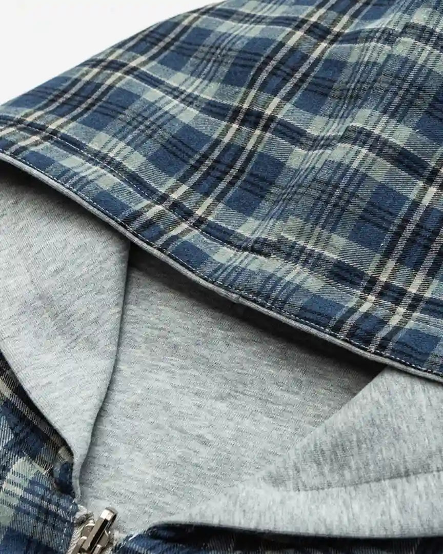 "REVERSE" Double Zip-Up