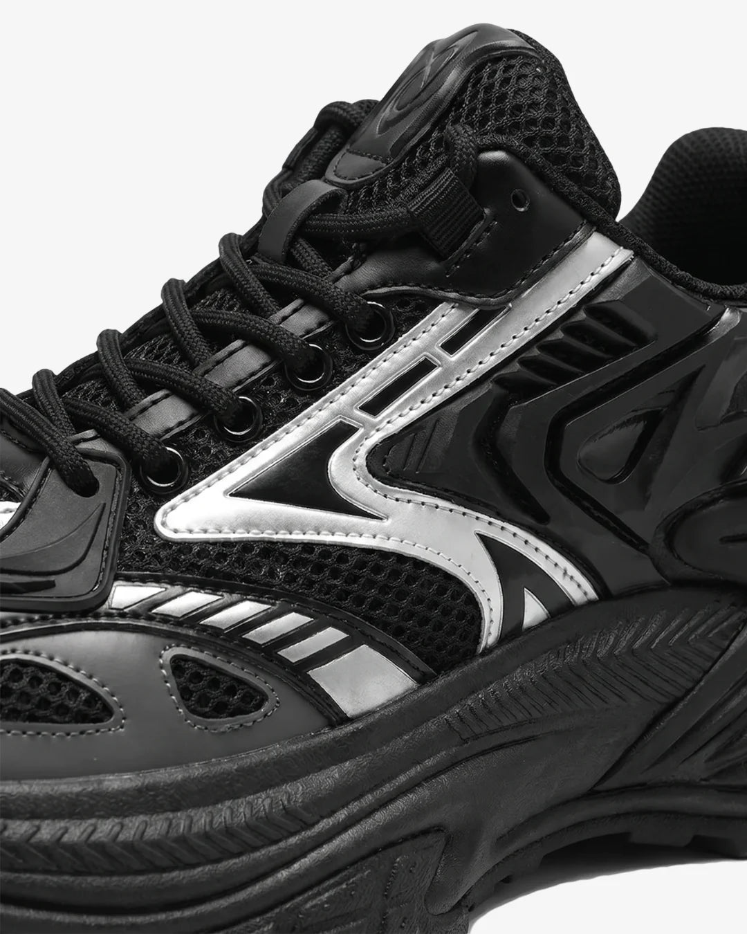 "VIPERS" Shadow Black Sneakers