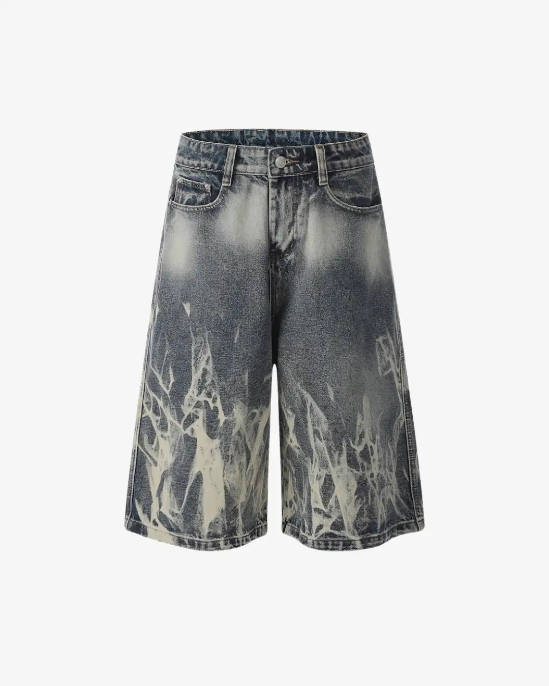 "LOWFILE" Washed Jorts