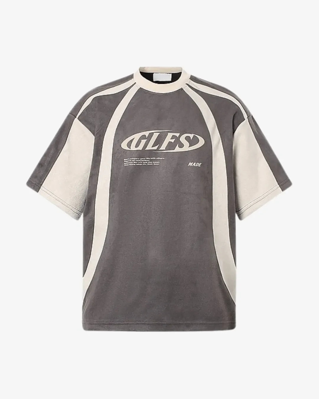 "KRATOS" Suede T-Shirt