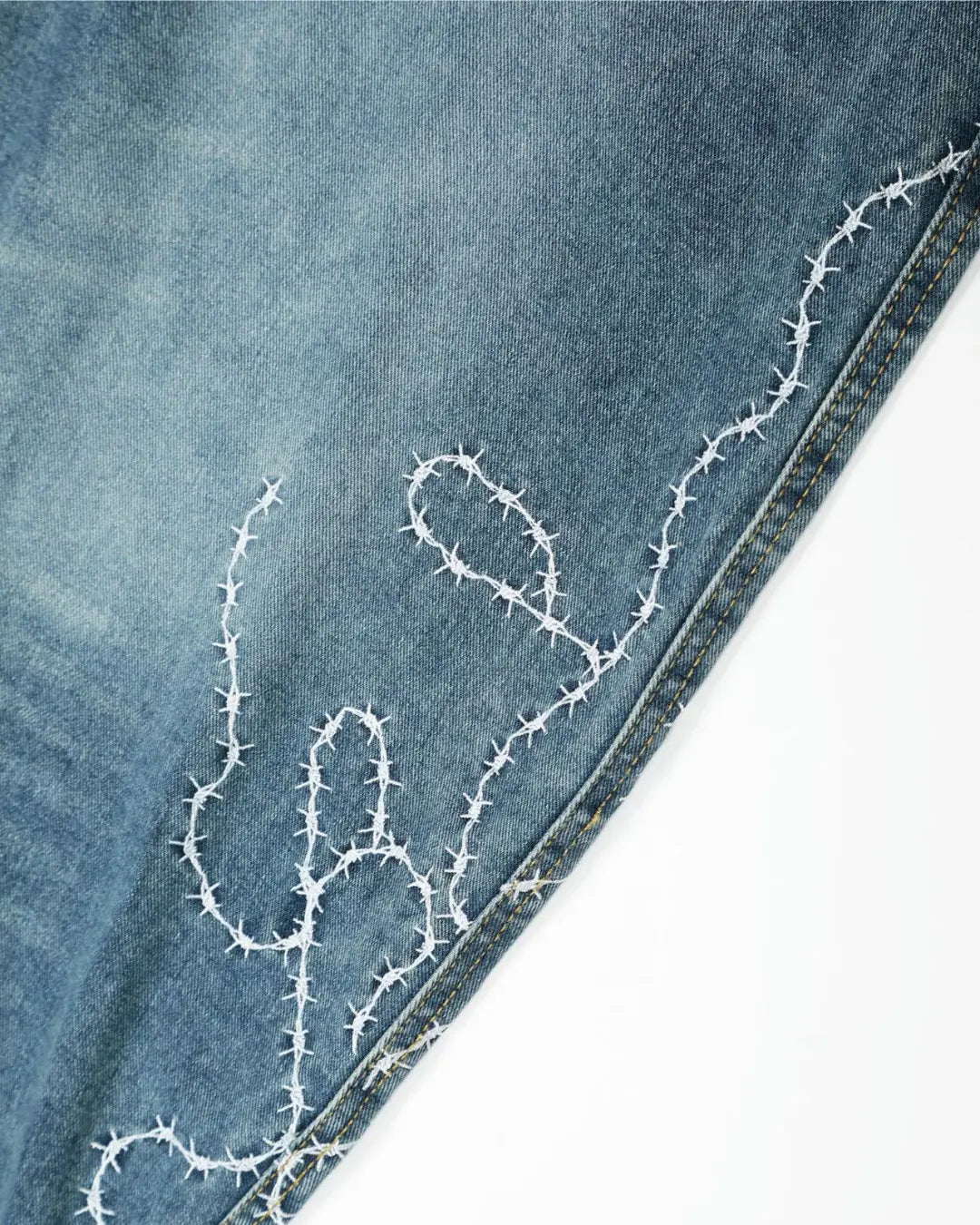 "SYLIA" Embroidered Trousers