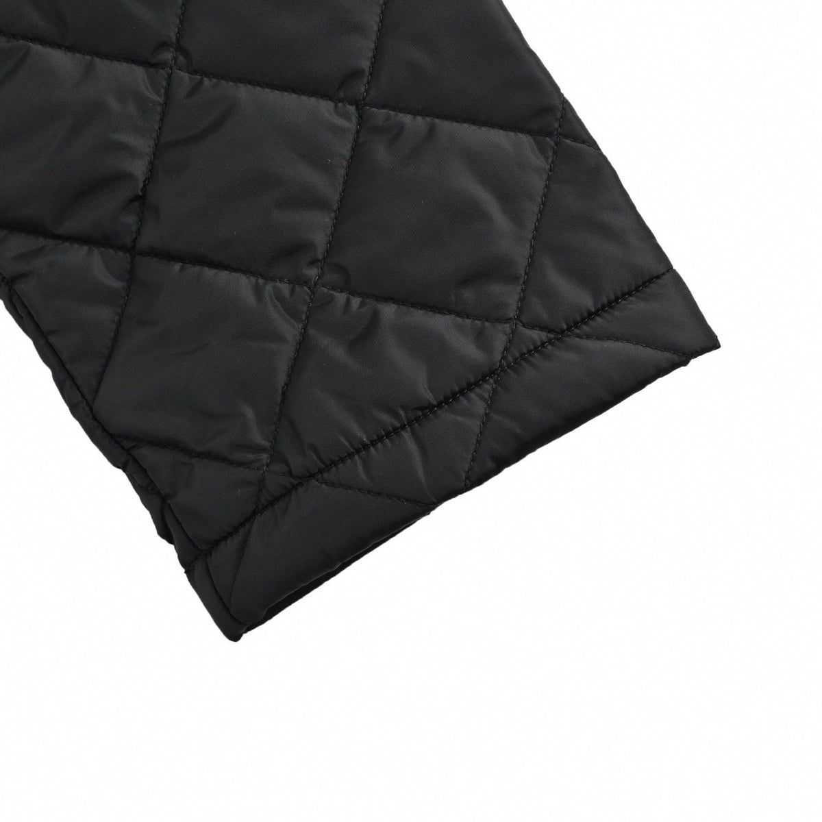 Re-Nylon Quilted Jacket | Black