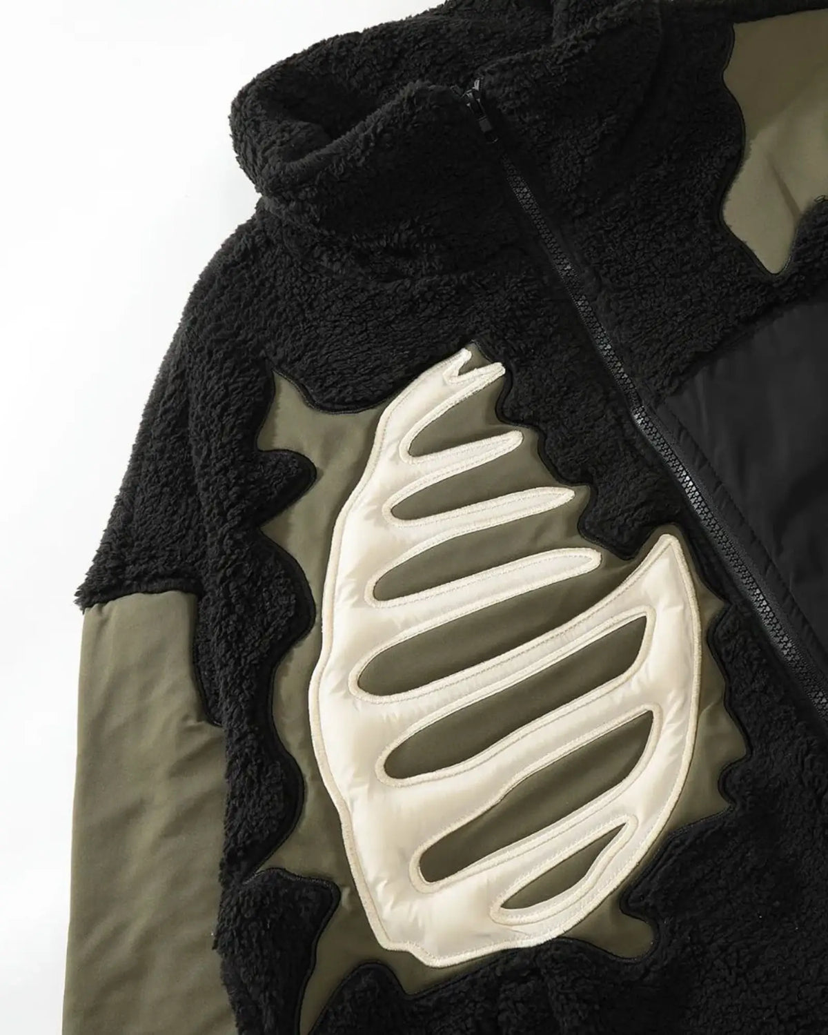 "FALLING" Fleece Jacket