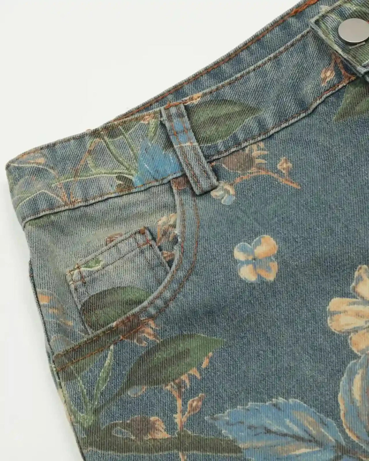 "FLORAL" Graphic Trousers