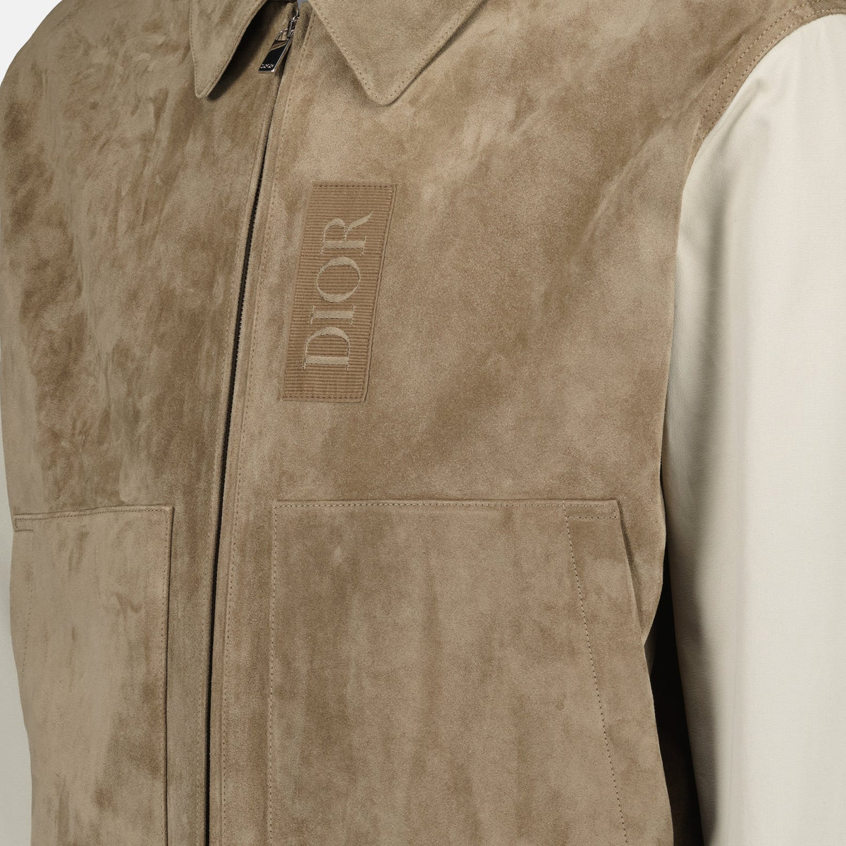Zipped Varsity Jacket