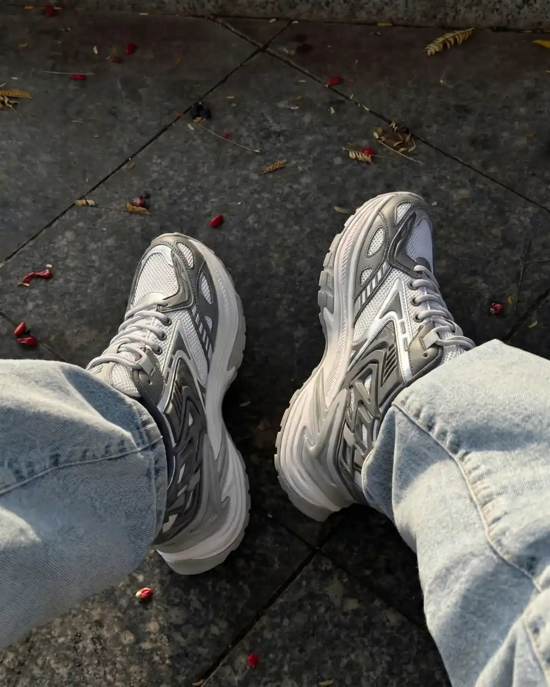 "VIPERS" Iron Grey Sneakers
