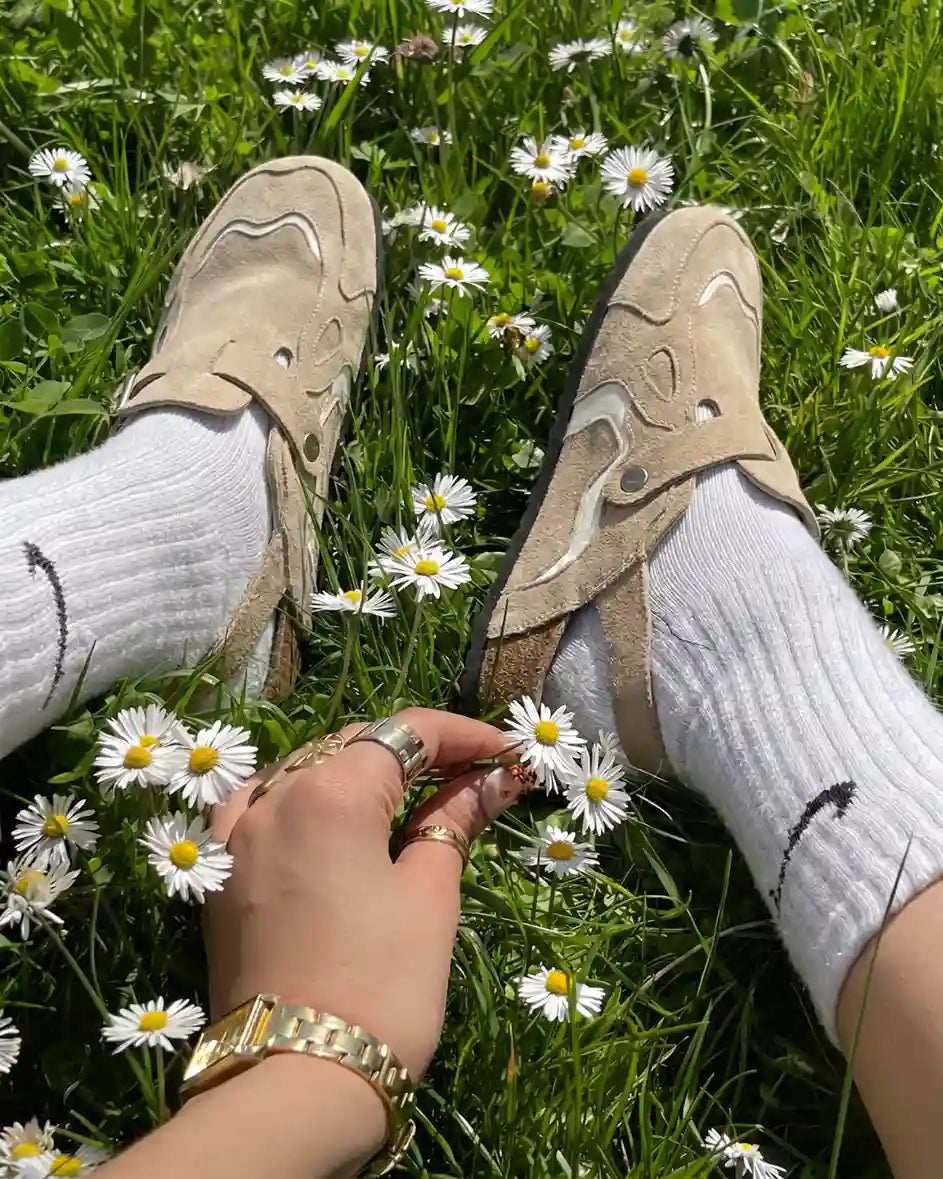 "SAYKO" Sand Beige Clogs