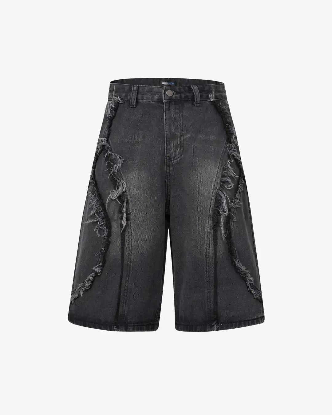 "SLAY" Distressed Jorts