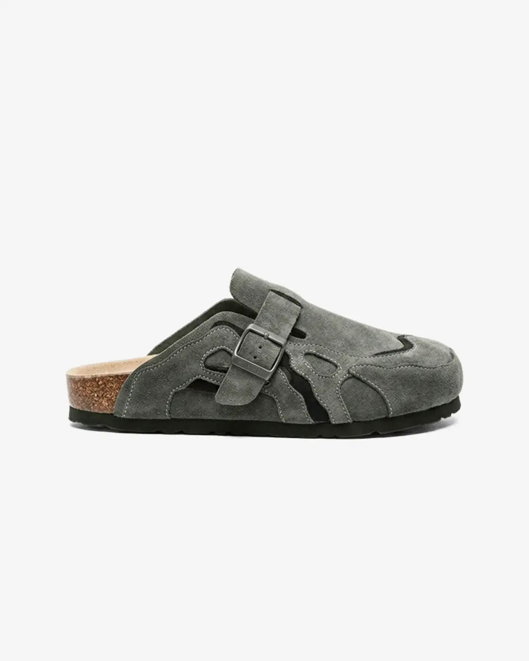 "SAYKO" Stone Grey Clogs