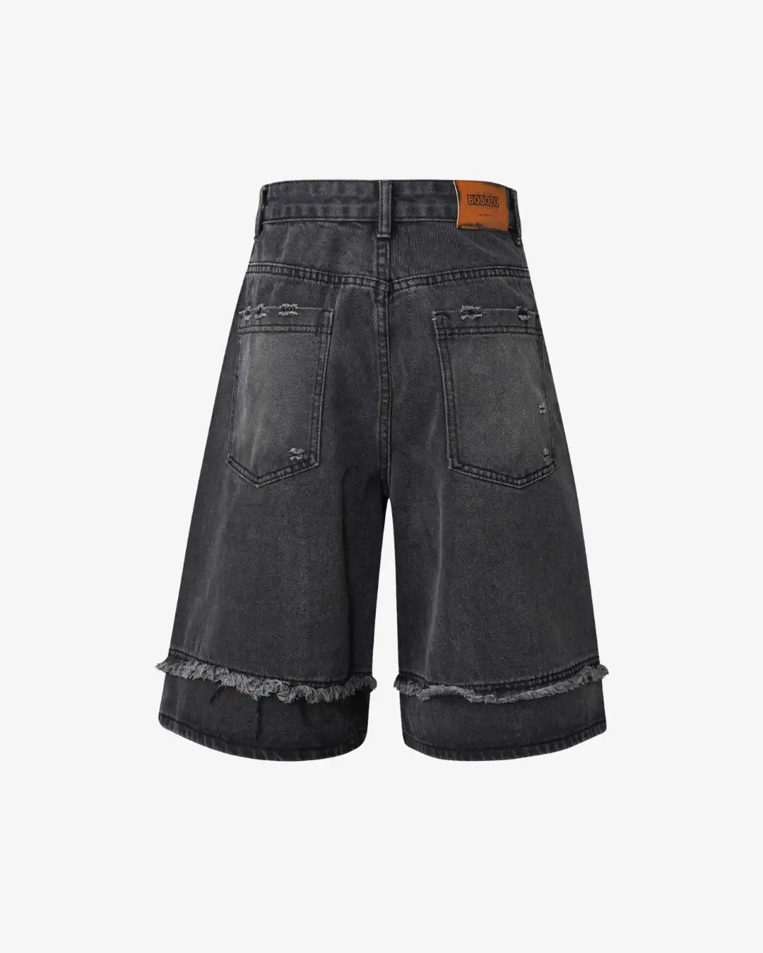 "SLAY" Distressed Jorts