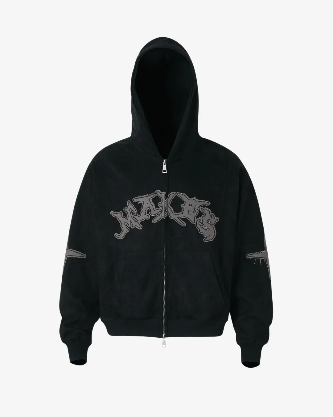 "FADER" Embroidered Zip-Up