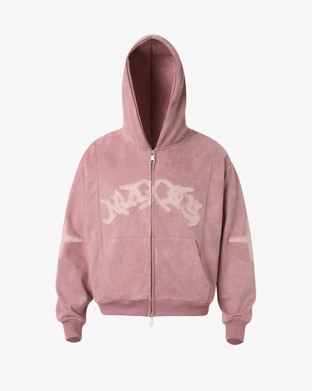 "FADER" Embroidered Zip-Up