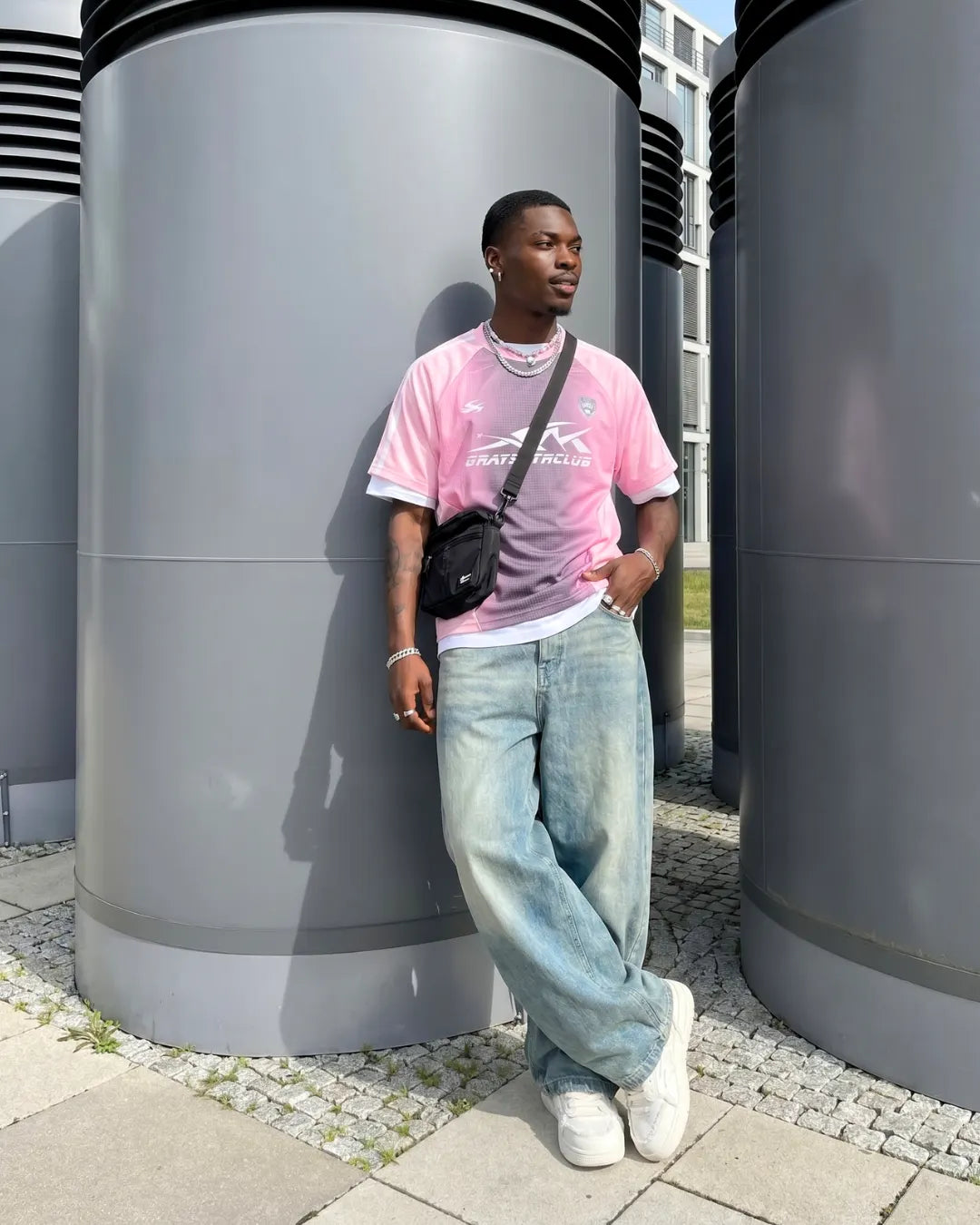 "AROME" Washed Trousers
