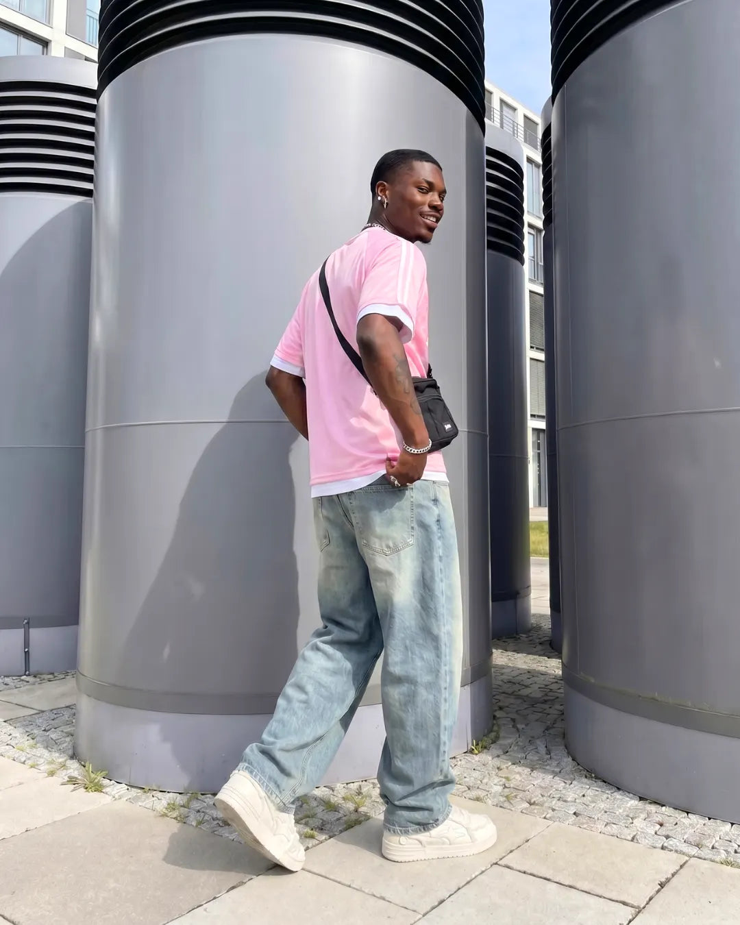 "AROME" Washed Trousers