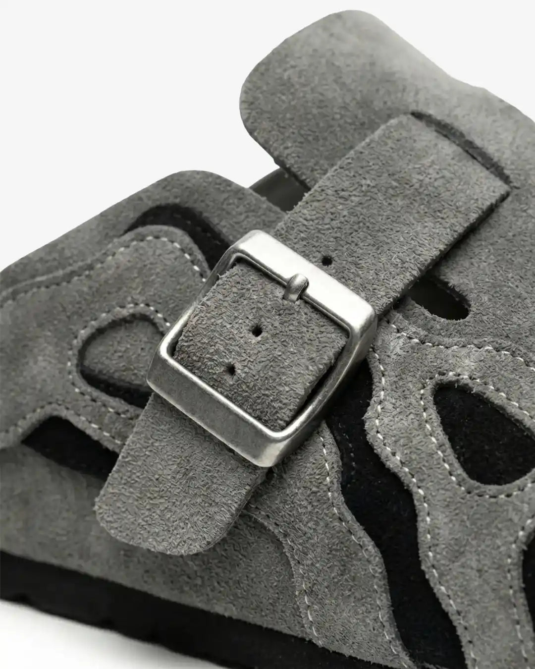 "SAYKO" Stone Grey Clogs