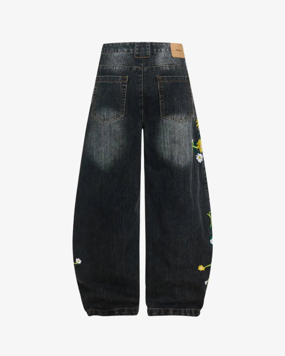 "PETAL" Embroidered Trousers