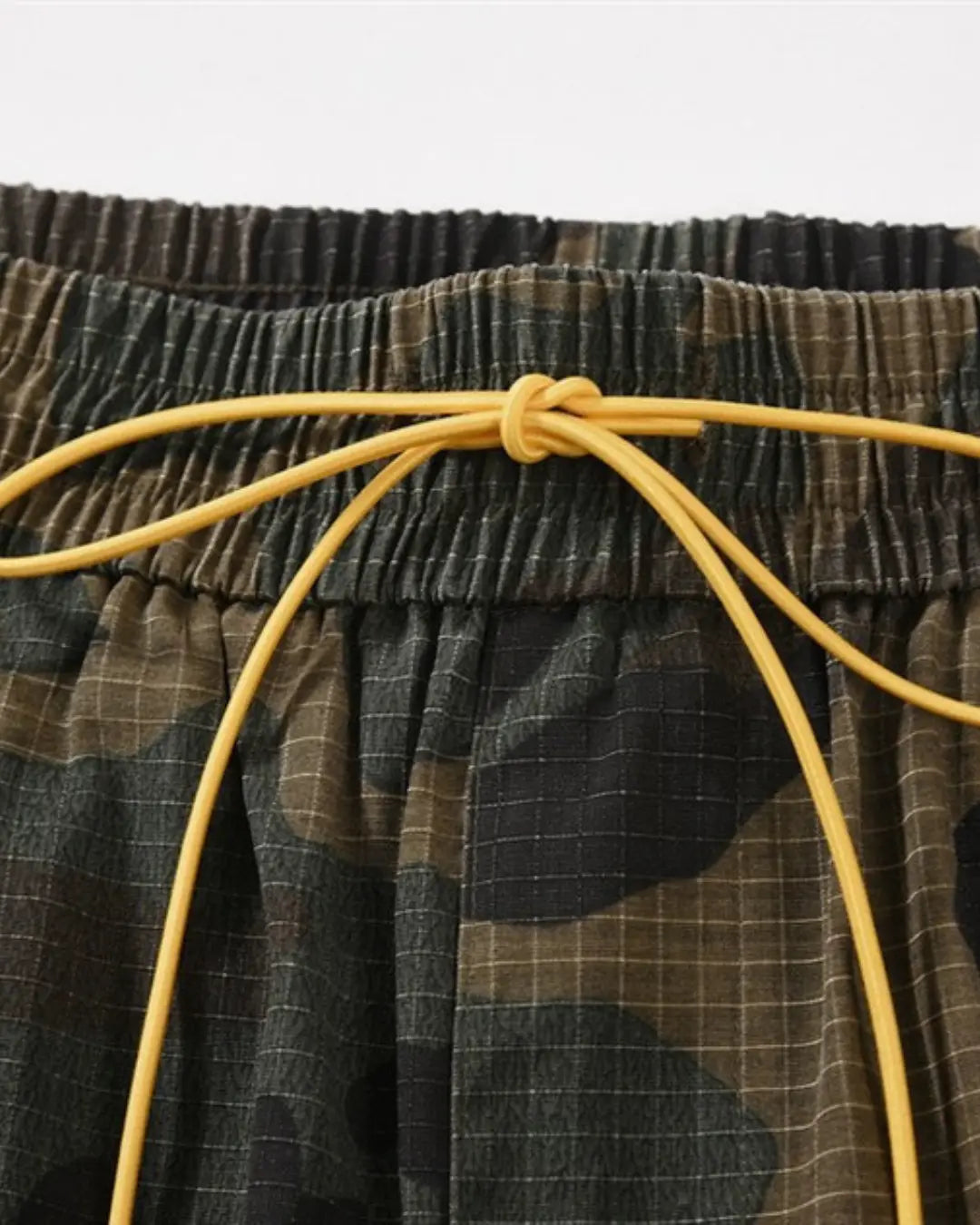 "MILITARY" Camo Shorts