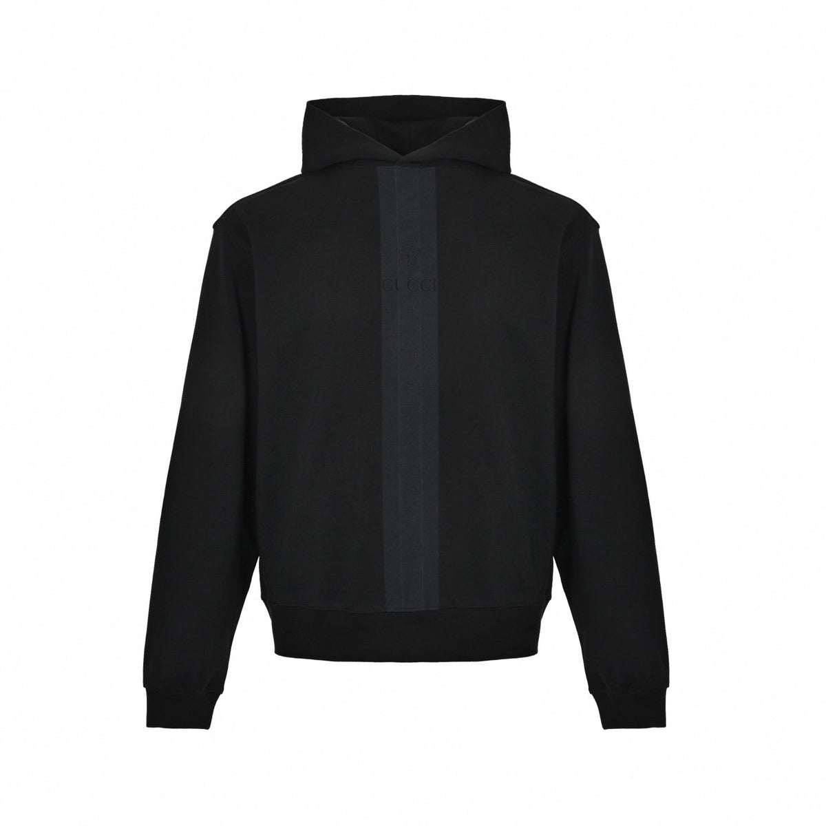 Tonal Center Band Crest Hoodie