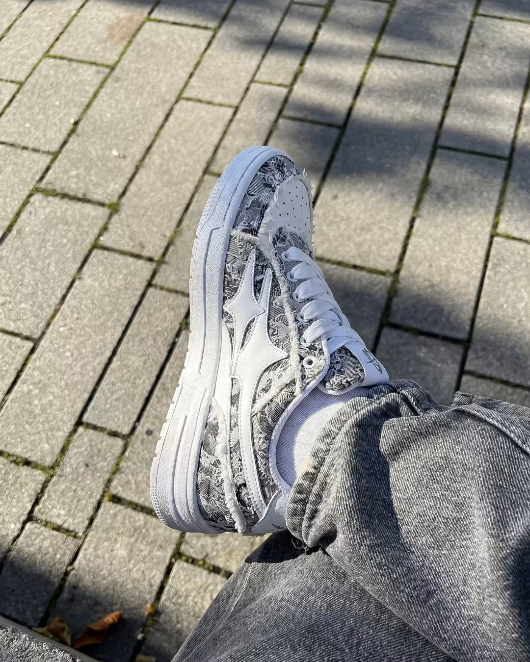 "AIRLINE" Dust Grey Sneakers