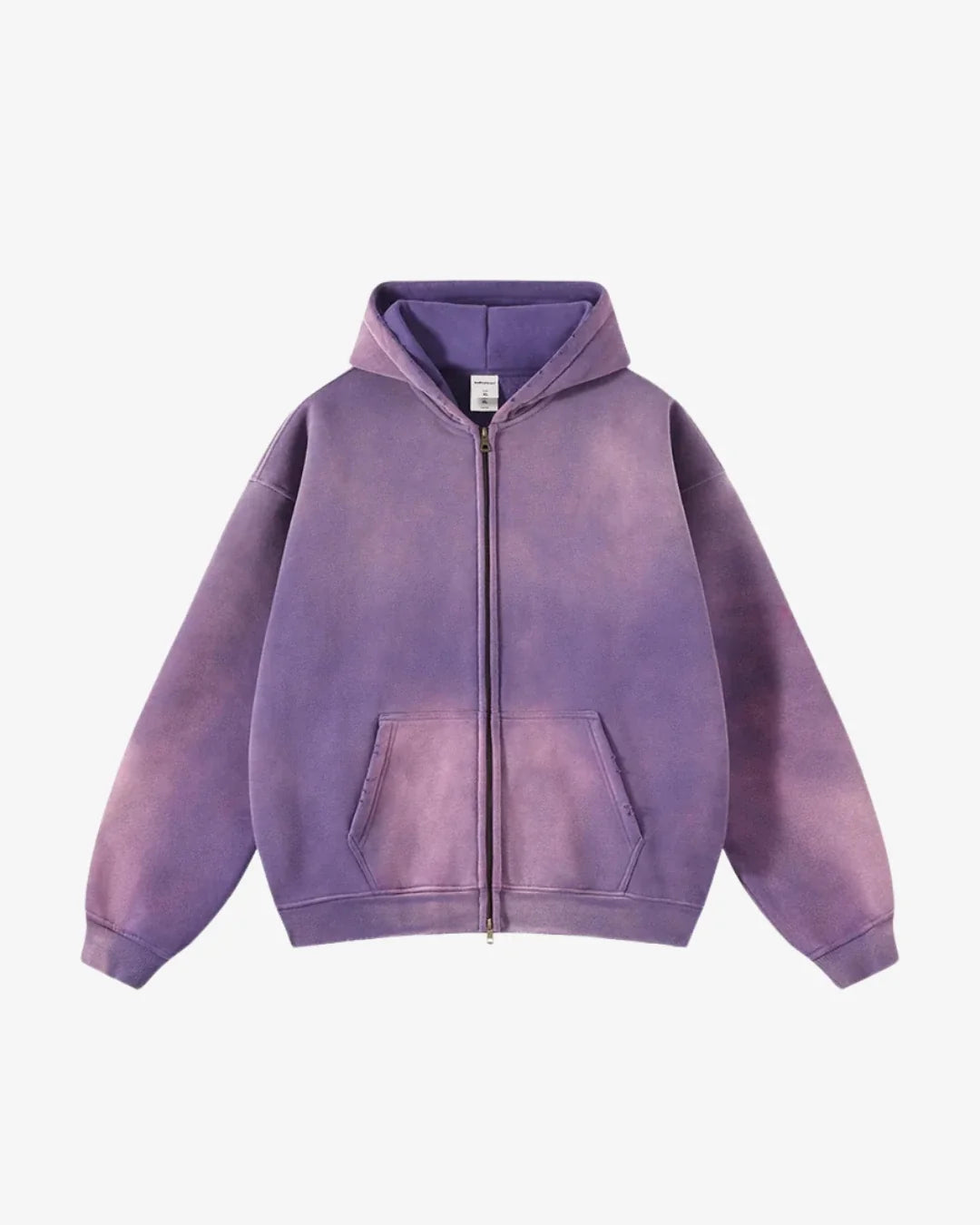 "MONDIAL" Washed Zip-Up