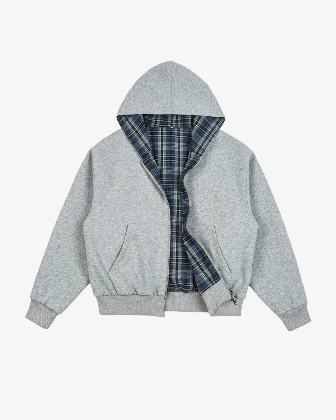 "REVERSE" Double Zip-Up