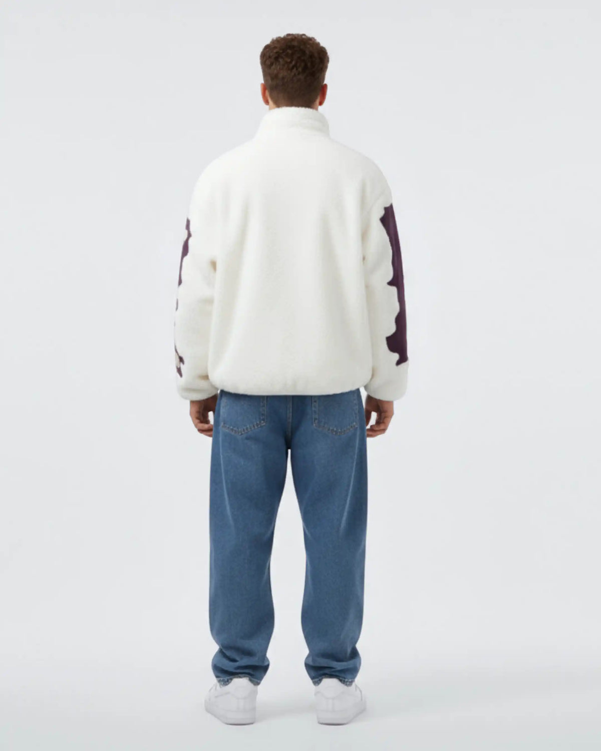 "FALLING" Fleece Jacket