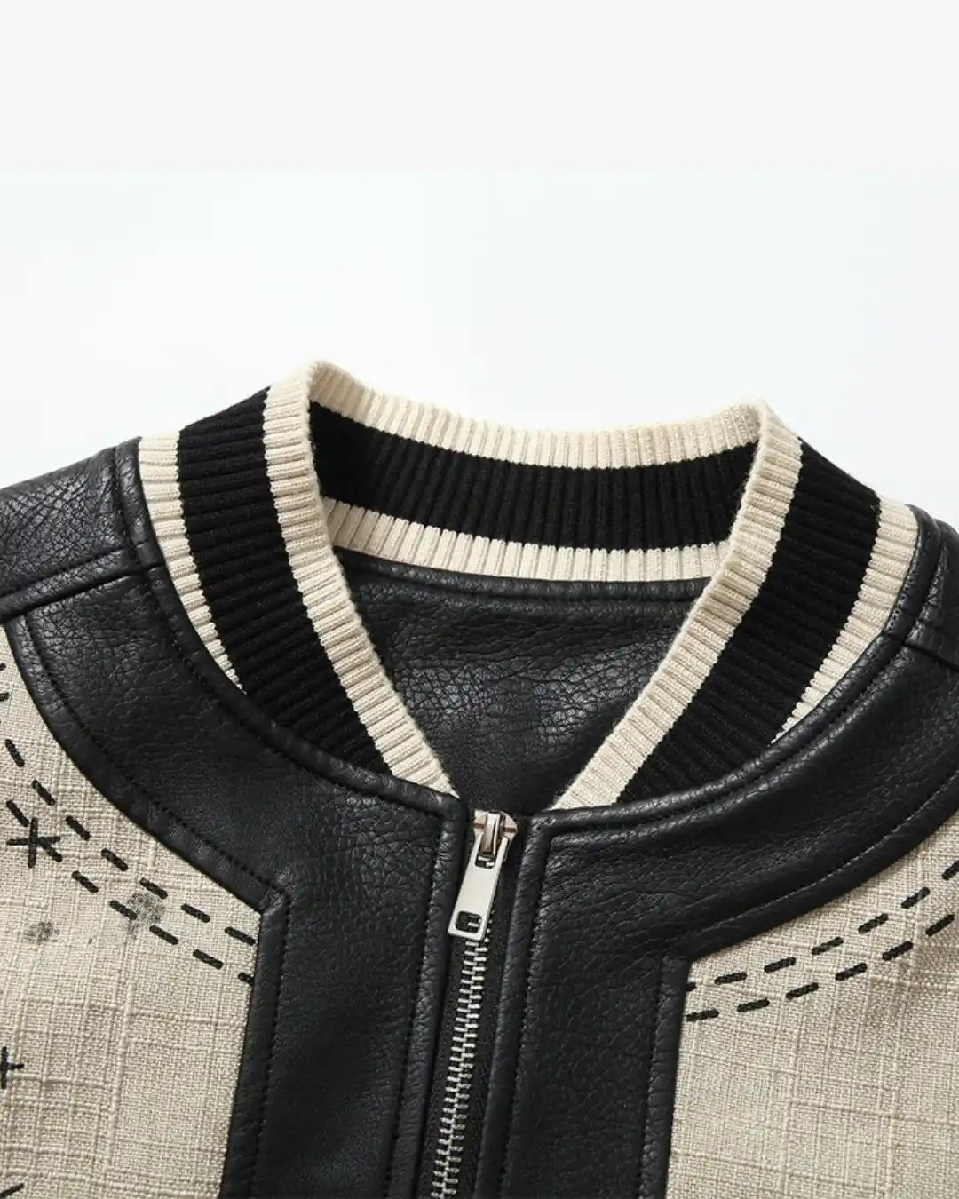 "MOMENT" Leather Jacket