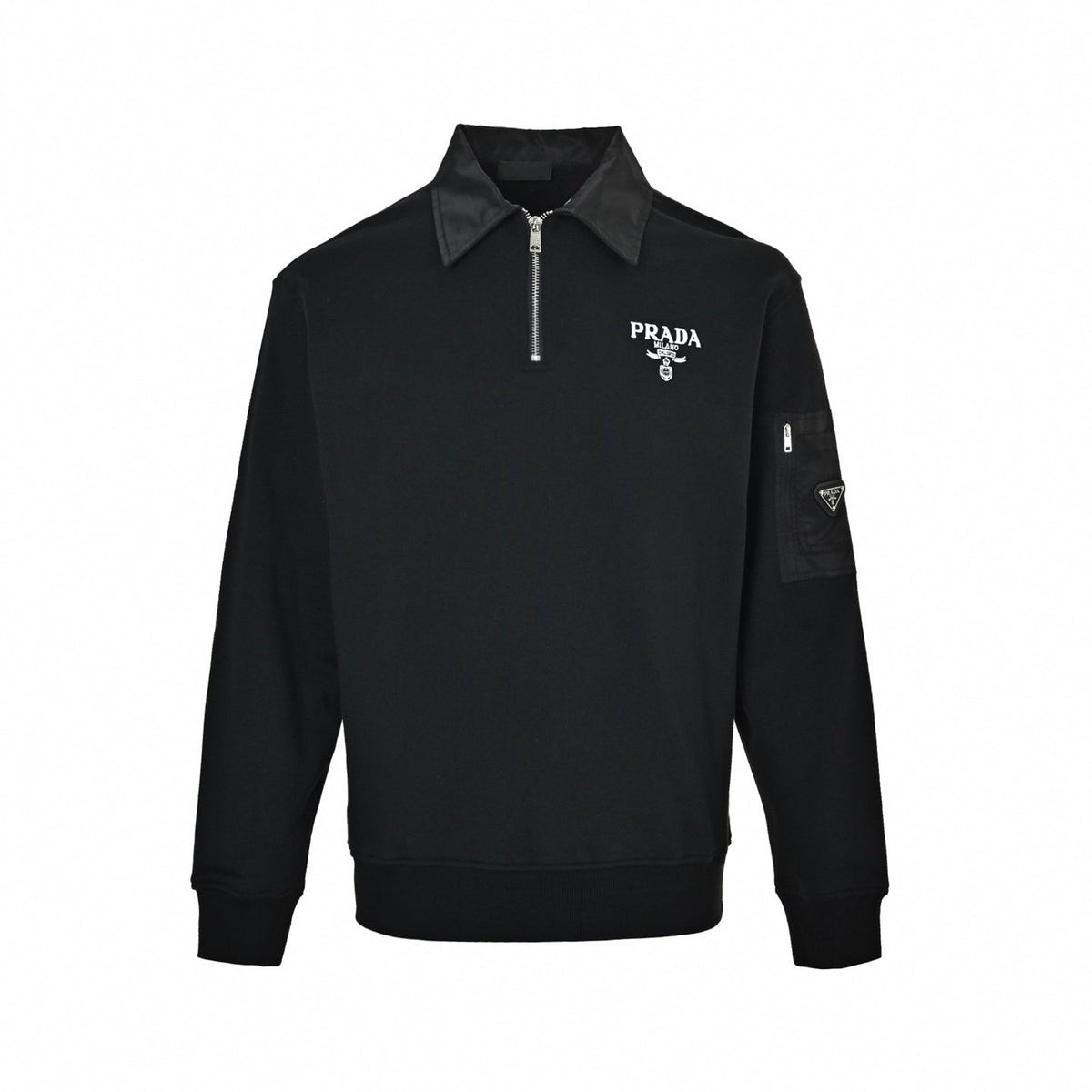 Re-Nylon Paneled Utility Quarter-Zip