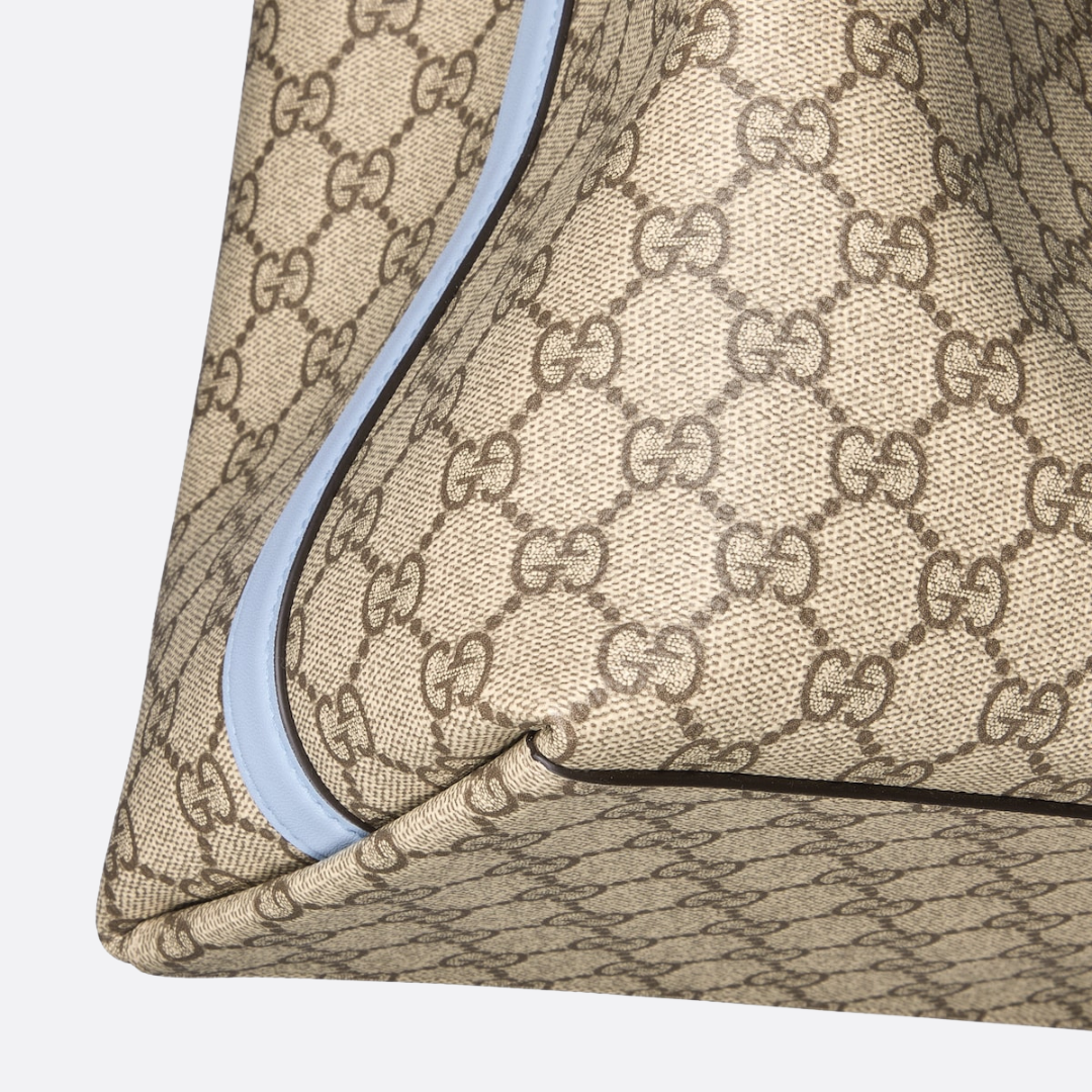 Large Gg-emblem-shopper By Gucci