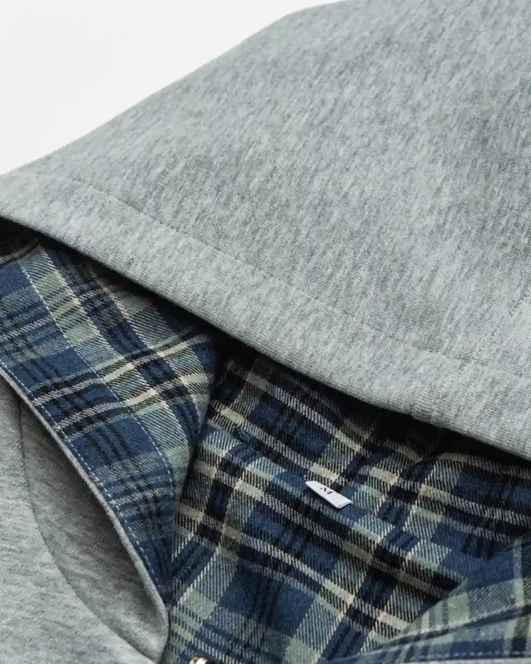 "REVERSE" Double Zip-Up