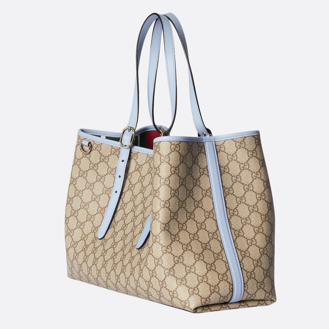 Large Gg-emblem-shopper By Gucci