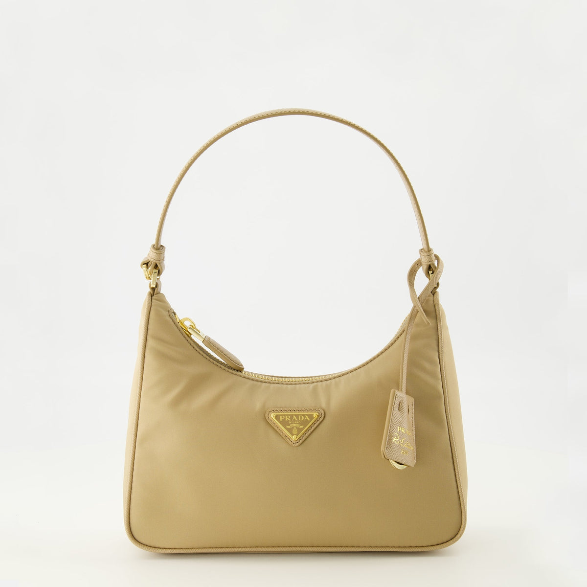 Mini Sac Reissue 2005 in Beige Re Nylon