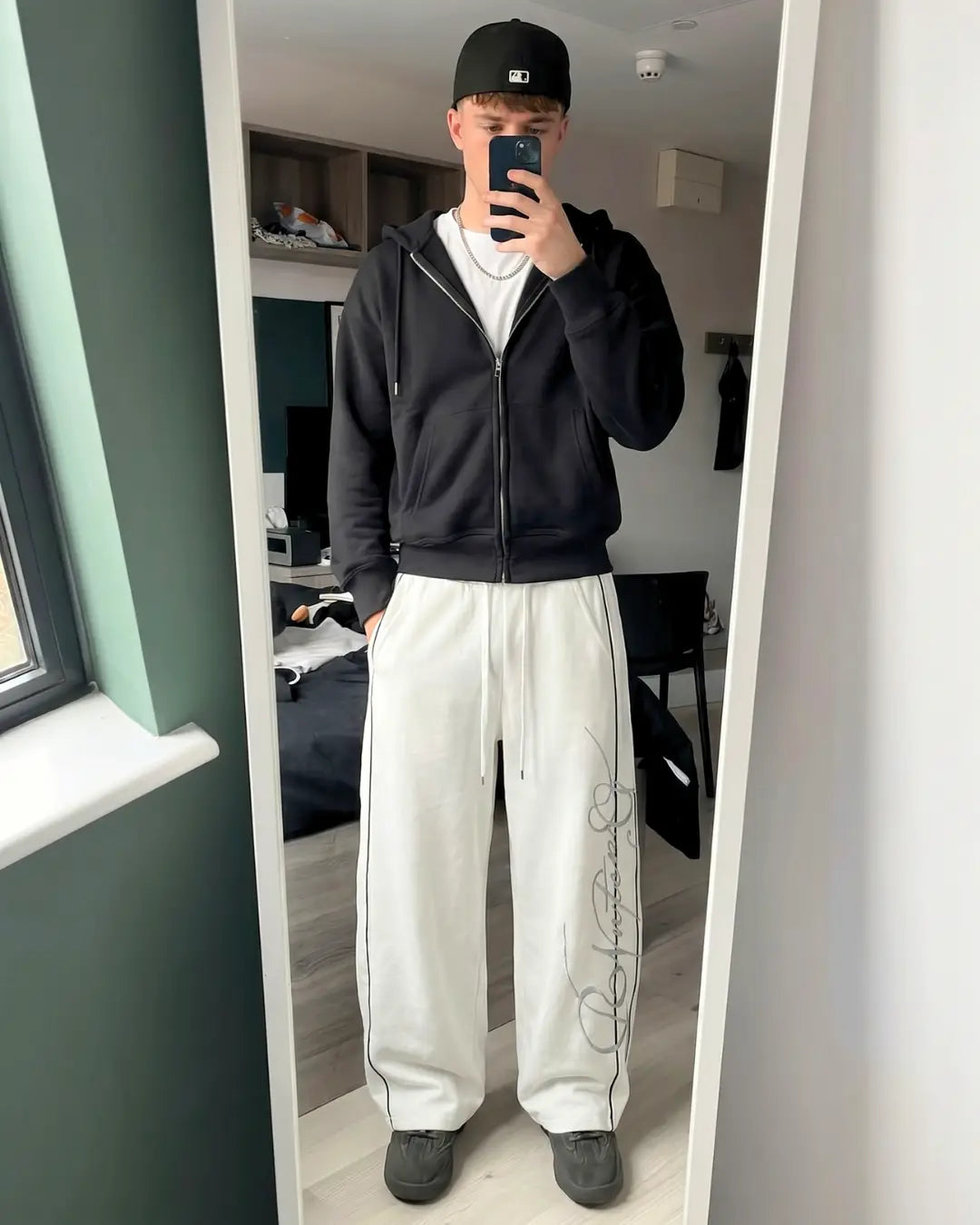 "ROYALTY" Embroidered Joggers