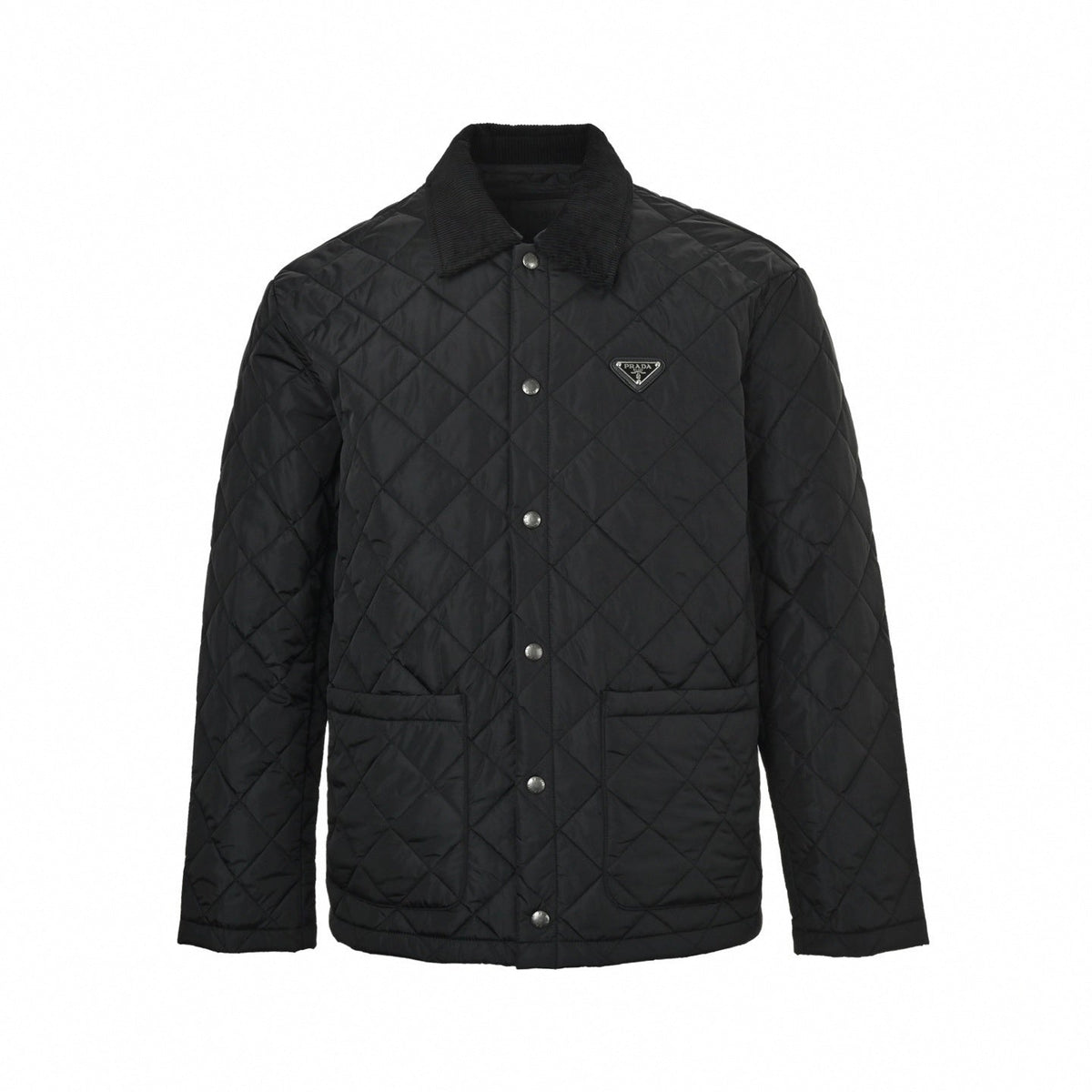 Re-Nylon Quilted Jacket | Black