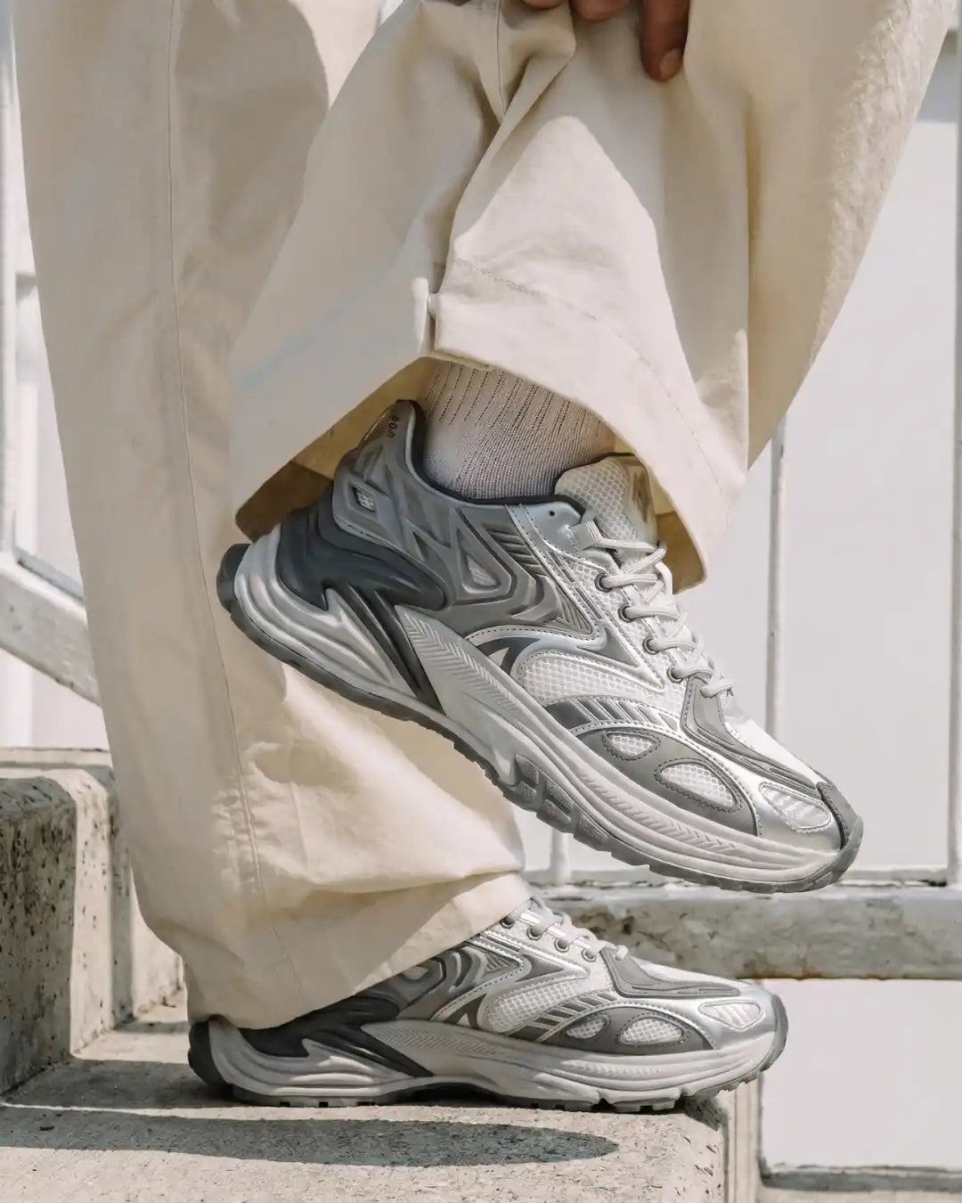 "VIPERS" Iron Grey Sneakers