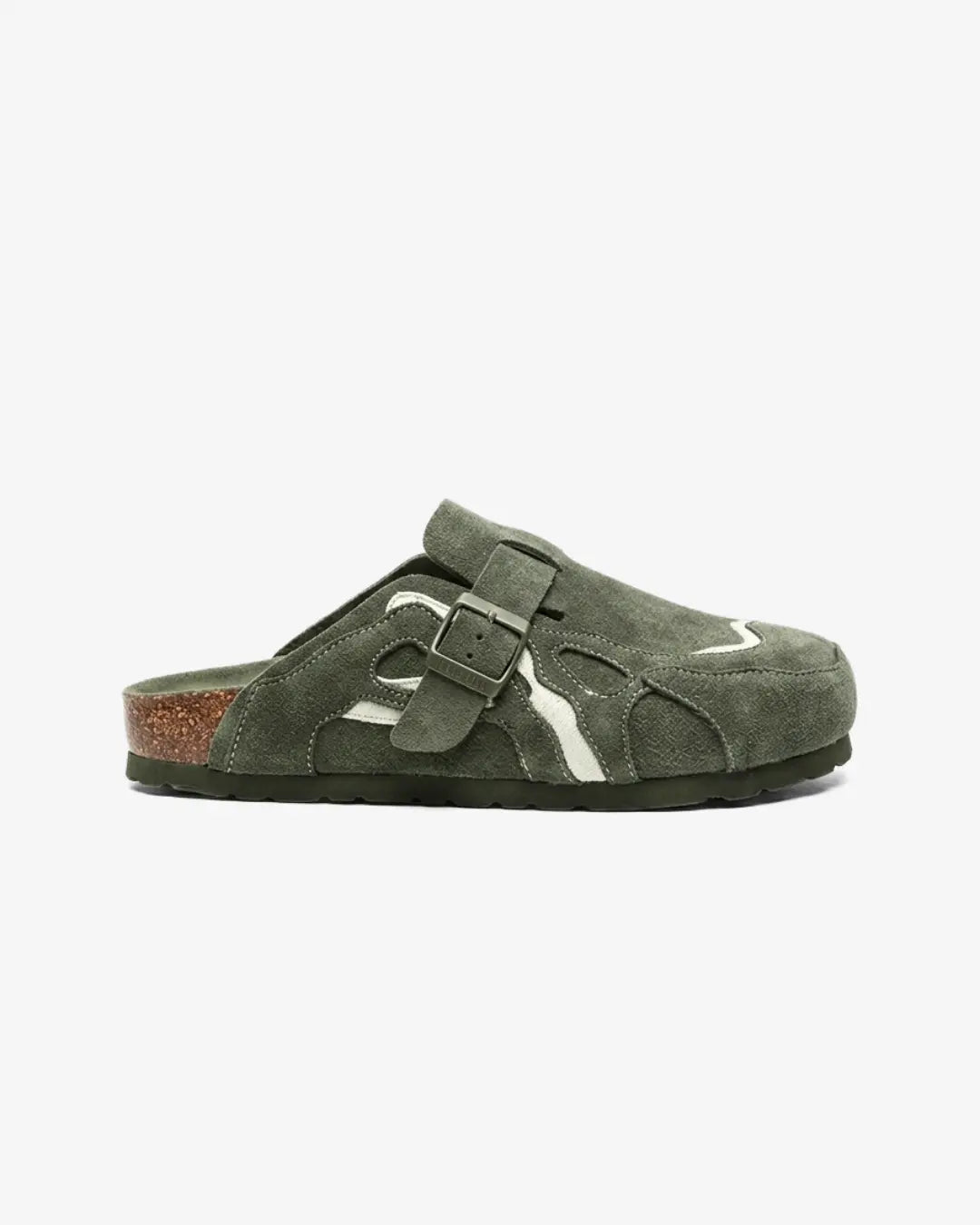 "SAYKO" Forest Green Clogs