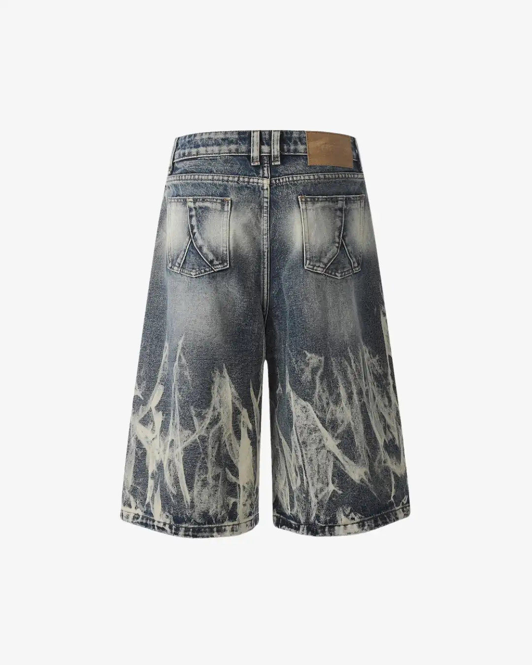 "LOWFILE" Washed Jorts