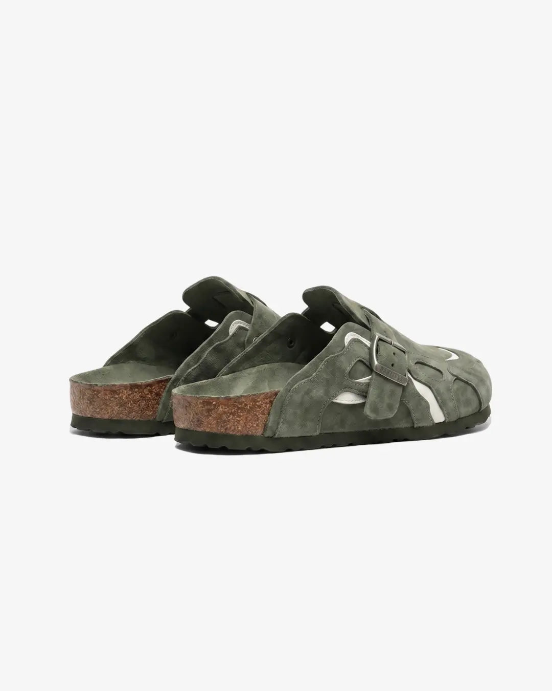 "SAYKO" Forest Green Clogs