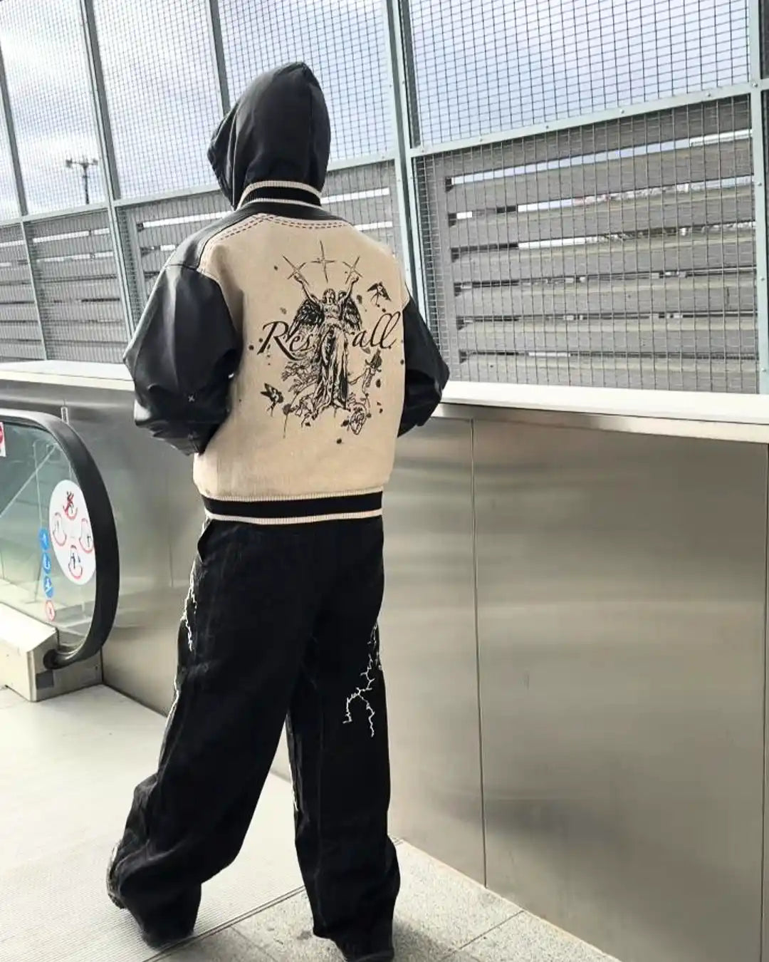 "MOMENT" Leather Jacket
