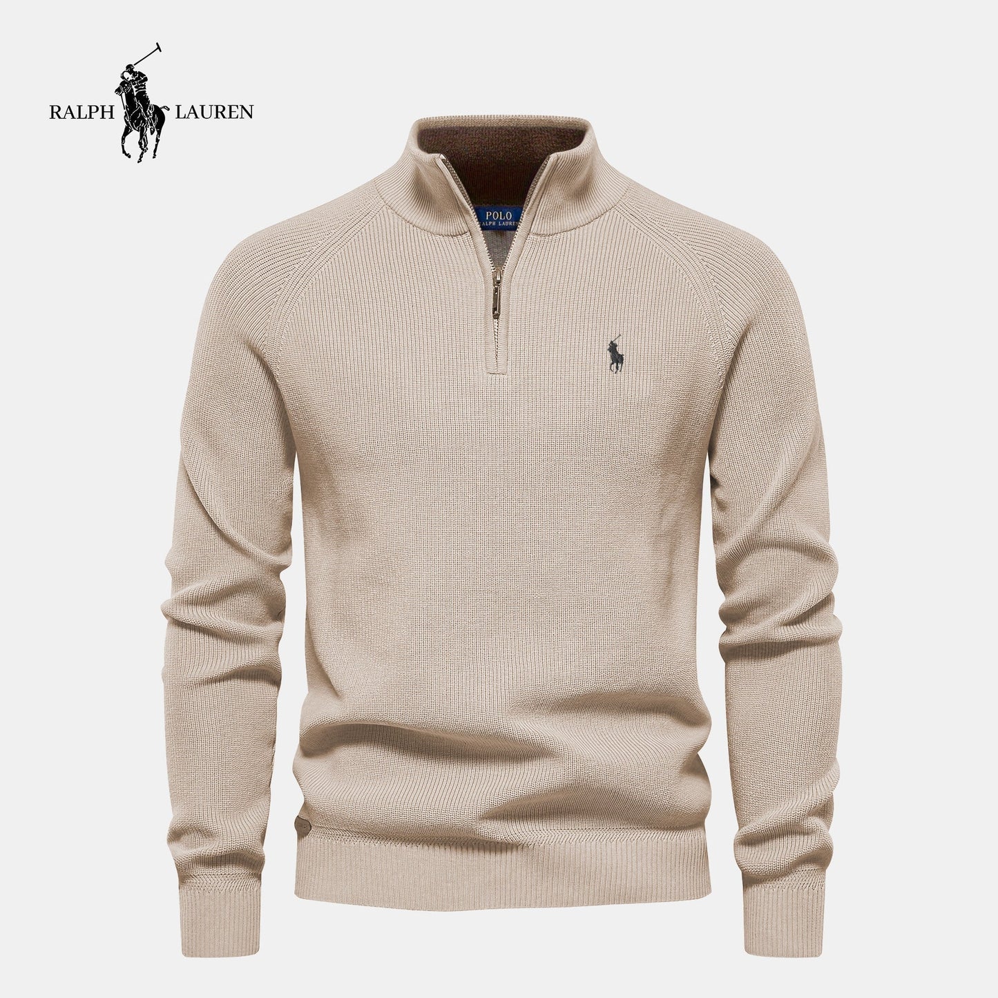 R&L QUARTER-ZIP PULLOVER