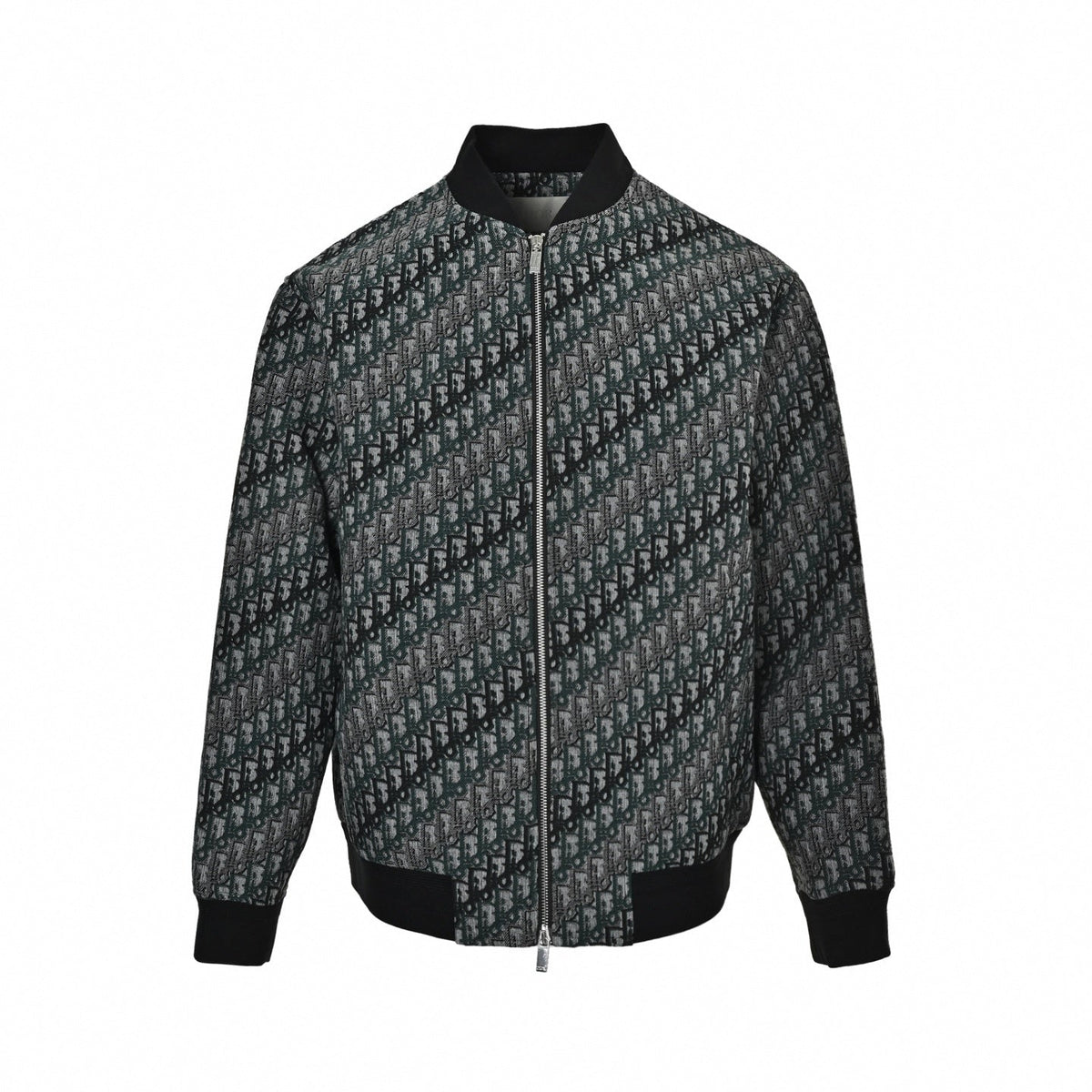 Dark Oblique Tailored Bomber