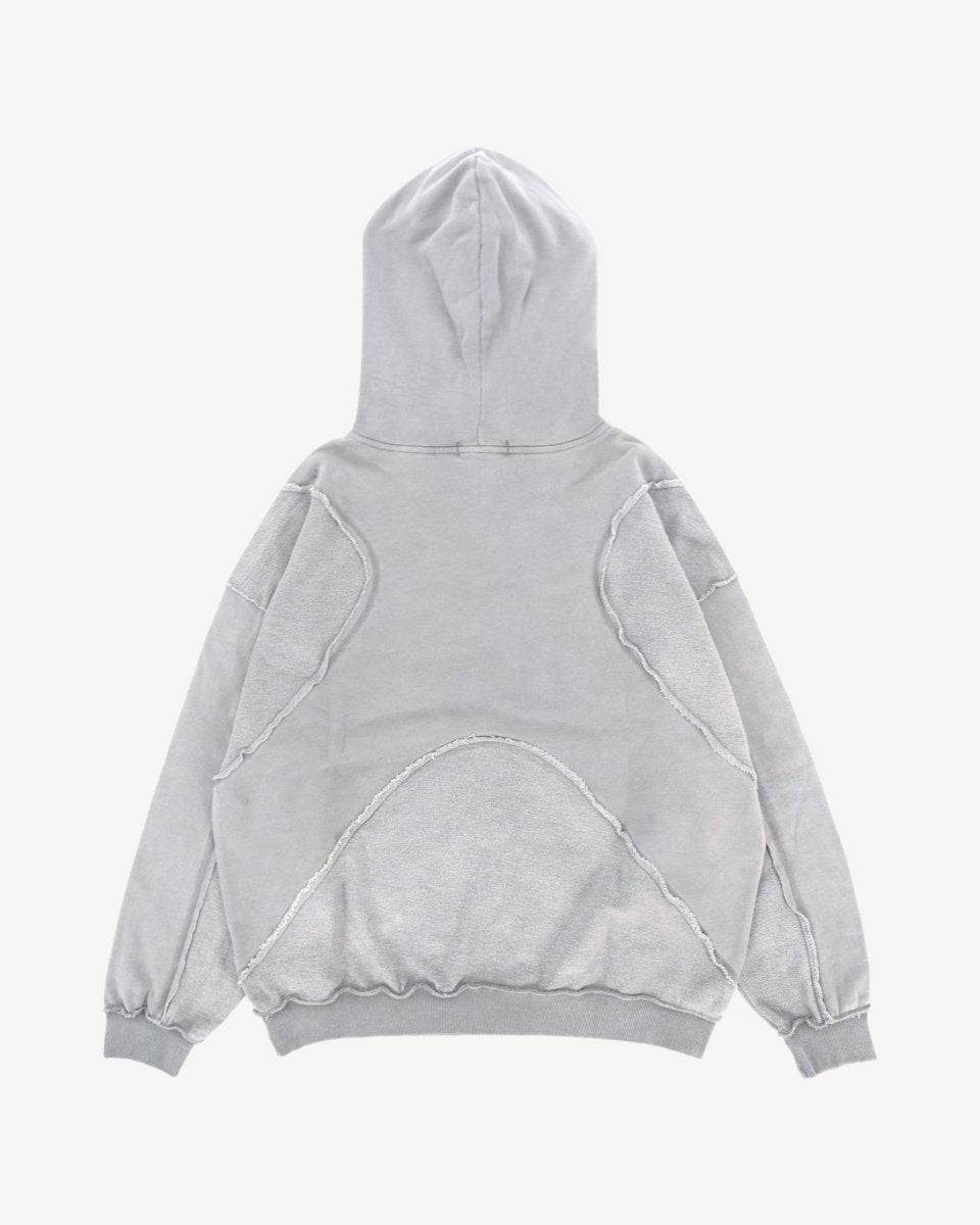 "BLOCKY" Distressed Hoodie